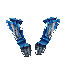 Blue Eye Wizard Gloves