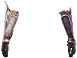Silver Heart Slayer Gloves
