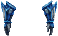 Blue Eye Light Wizard Gloves